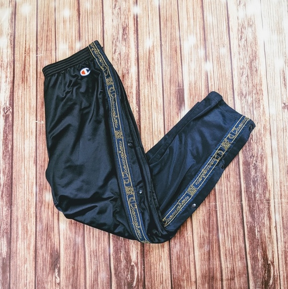 Champion Other - 🔥INSANE Champion tearaway black pants XL